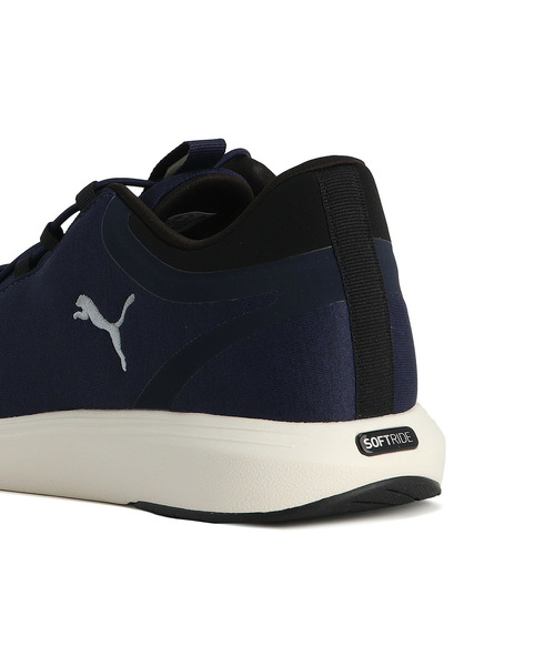 「PUMA」 スリッポン 22.0cm ネイビー×ホワイト メンズ_画像8