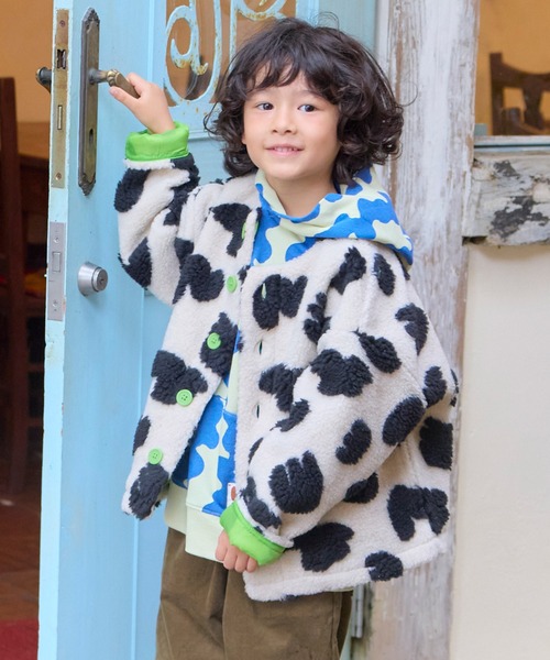 PETIT BATEAU（プチバトー） マウンテンパーカー アウター フラワー