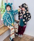 ブルゾン アウター ボア 厚手 ジャガードボアジャケット キッズ 子供服 男の子 女の子 関連画像2