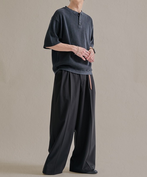 「epnok」 半袖Tシャツ MEDIUM グレー メンズ_画像7