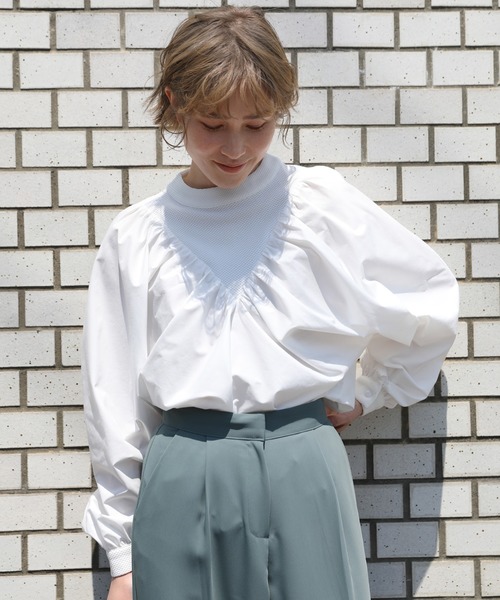 ♦️お値下げしました♦️ フラメンコブラウス 🍁＊⁂＊⁂ ボルドーのブラウスに ベストとワイドパンツのセットアップ