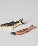 カトラリー 「美濃焼」焼き魚の箸置き/346445の詳細画像1