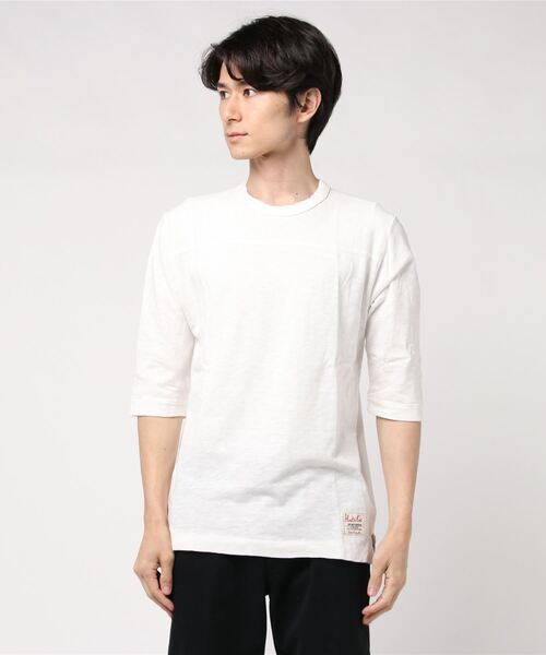 Healthknit（ヘルスニット） tシャツ 「 」スラブフットボール5分袖T 