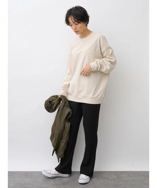 アメリカーナ　リブパンツ AMERICANA/アメリカーナ】RIB PANTS（その他パンツ）｜Deuxieme
