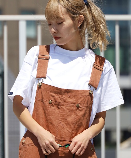 UNIVERSAL OVERALL ブラウン サロペット UNIVERSAL OVERALL サロペット オーバーオール OVERALL