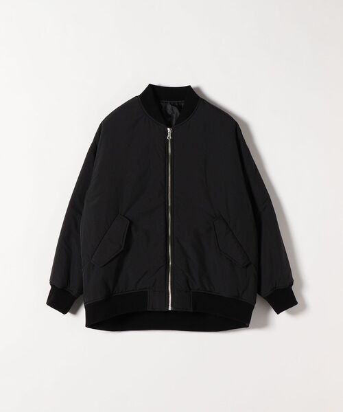 SHIPS - SHIPS any THERMORE ジップ MA-1 ブルゾン SHIPS any ジャケット ブルゾン any: THERMORE ジップ MA-1 ブルゾン