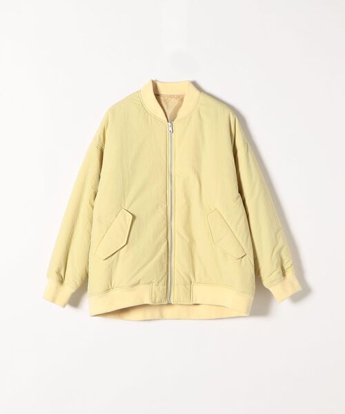 SHIPS - SHIPS any THERMORE ジップ MA-1 ブルゾン SHIPS any ジャケット ブルゾン any: THERMORE ジップ MA-1 ブルゾン