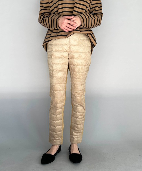 BLONDOLL 17℃ パンツ ダウンパンツ（スエード） : ZOZOTOWN Yahoo!店