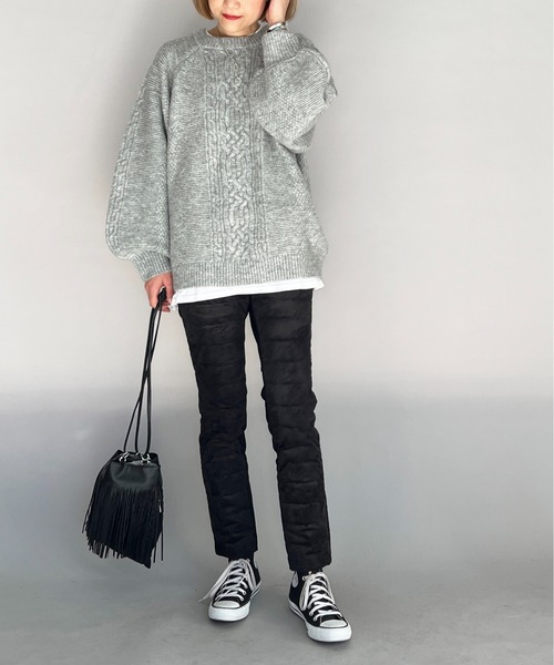 BLONDOLL 17℃ パンツ ダウンパンツ（スエード） : ZOZOTOWN Yahoo!店