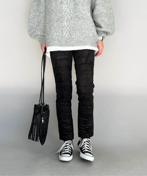 BLONDOLL 17℃ パンツ ダウンパンツ（スエード） : ZOZOTOWN Yahoo!店