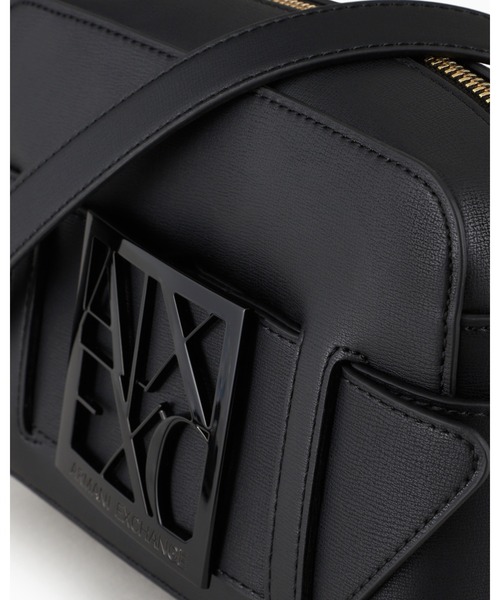 新品未使用品★ アルマーニエクスチェンジ ショルダーバッグ 黒 ブラック ARMANI EXCHANGE ショルダーバッグ 「A|X アルマーニ