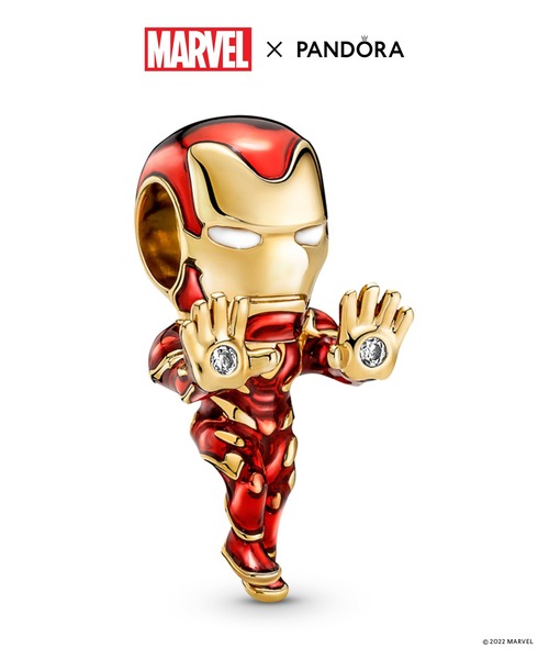 PANDORA チャーム マーベル アベンジャーズ アイアンマン