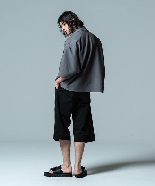 楽天市場】【glamb(グラム)】Easy cropped hem tack pants