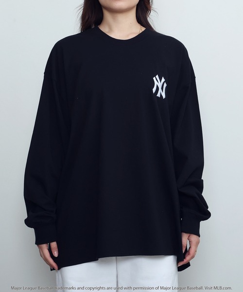 MLB メジャーリーグ レディース ウィメンズ 女性用サイズ ロンT Tシャツ トップス ヒューストン・アストロズ MLB tシャツ / メジャーリーグベースボール Lulu ＆ Arnie 別注