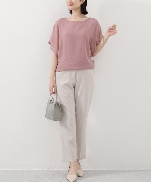 ブラウス シャツ シフォンシアーブラウス レディース : ZOZOTOWN