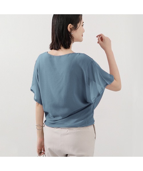 steventai シアーブラウス ブラウス シャツ シフォンシアーブラウス レディース : ZOZOTOWN