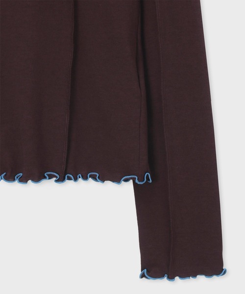 tシャツ メローステッチ タートルネックカットソー / 235422 J354 レディース PS Paul Smith tシャツ メローステッチ タートルネック
