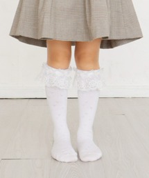 レースハイソックス Amazon.co.jp: [ZHEJIA] ストッキングハイソックス 靴下 (2足