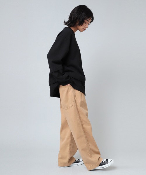 【新品未使用】 URCH RNAコックさんのミリタリートラウザーズ　 ベージュ URCH RNA パンツ R4147 コックさんのミリタリートラウザーズ