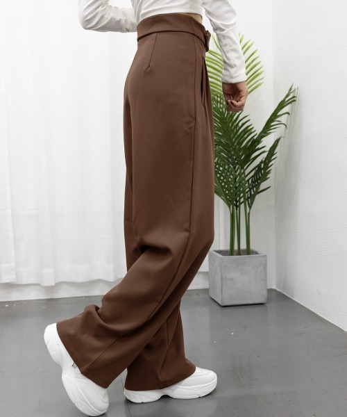 ベストストア Beststore スラックスパンツ ハイウエスト