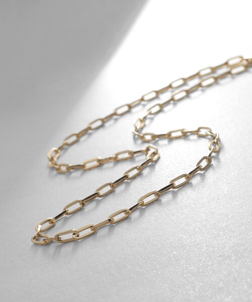 COCOSHNIK（ココシュニック） ネックレス K18中空プリムケーブル