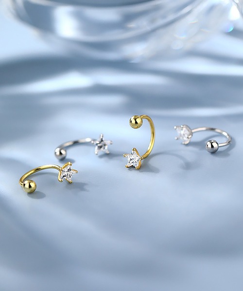 JADIOR 星デザイン ピアス JADIOR 星形ピアス