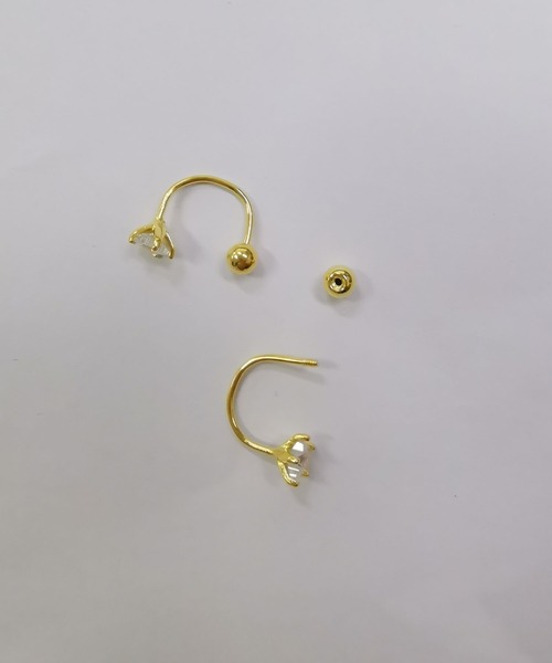 JADIOR 星デザイン ピアス BRIGHTEST STAR DIAMOND PIERCED EARRINGS(S)(2XP0301)Pt950