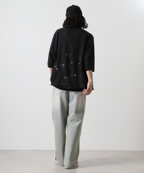 ブラウス シャツ 「UNISEX」Filluminate／ストーンウォッシュドシャツ レディース メンズ シャツ/ブラウス | WOODY HOUSE 公式通販サイト