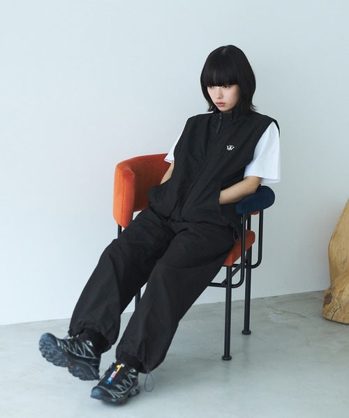 ベスト ジレ Cotton nylon work vest レディース lit ベスト ジレ 「NEW ver.」Hunting Nylon Vest レディース