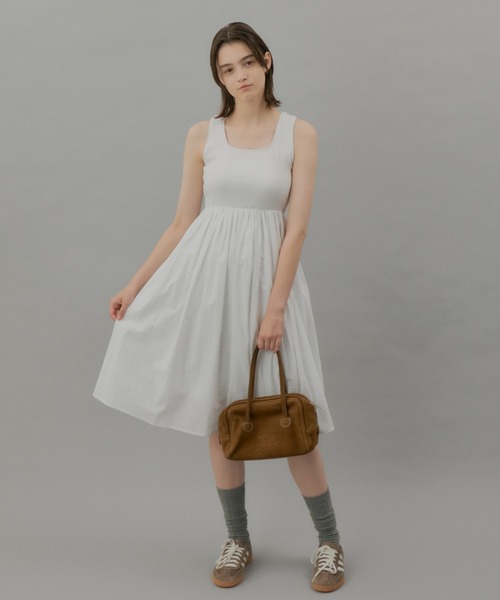 ワンピース louren docking dress GIUNON ワンピース square cut docking dress / スクエアカット