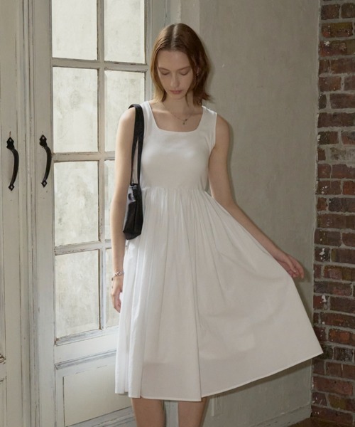 ワンピース louren docking dress GIUNON ワンピース square cut docking dress / スクエアカット