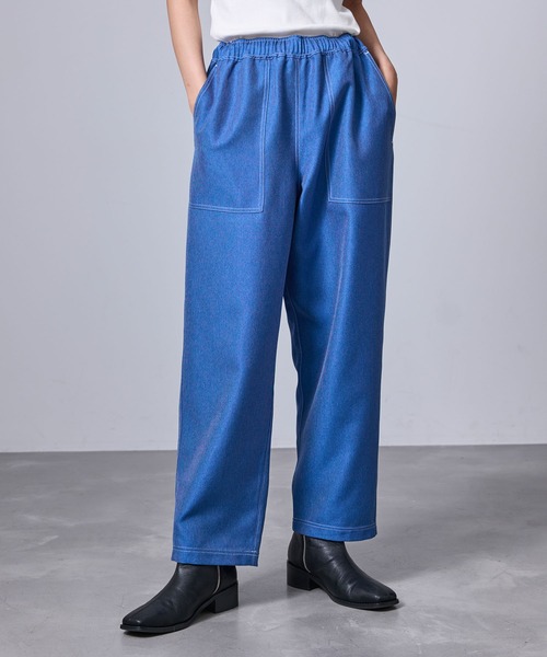 【美品】DANTON 10oz デニムベイカーパンツ ストレート メンズ 大人 可愛い 服 美品】DANTON 10oz デニムベイカーパンツ
