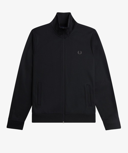 FRED PERRY」 ジップアップブルゾン S ブルー メンズ ジャンパー 