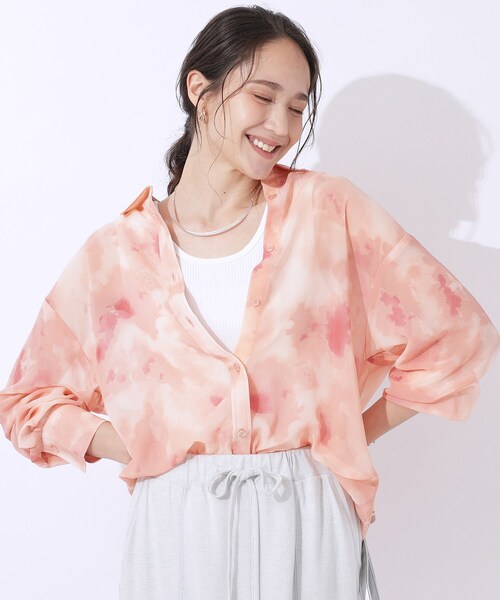 ブラウス シャツ 「洗える」デザインブラウス レディース COUP DE CHANCE ブラウス シャツ 「洗える／刺しゅうディテール