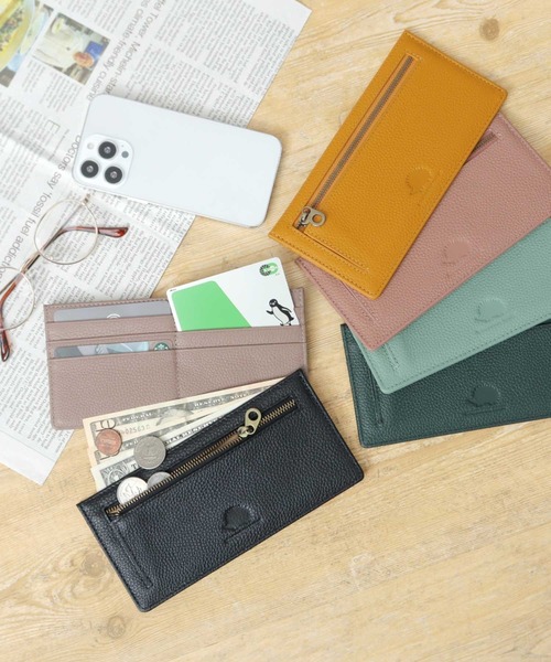 【専用】forest tile◆布製ロングウォレット SCANDINAVIAN FOREST 財布 本革 スリム ロングウォレット（長