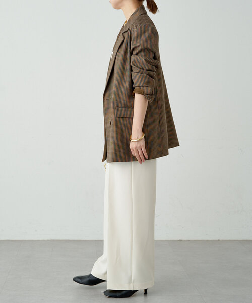 Loungedress カットジョーゼットオールインワン新品未使用 Loungedress】カットジョーゼットオールインワン[品番