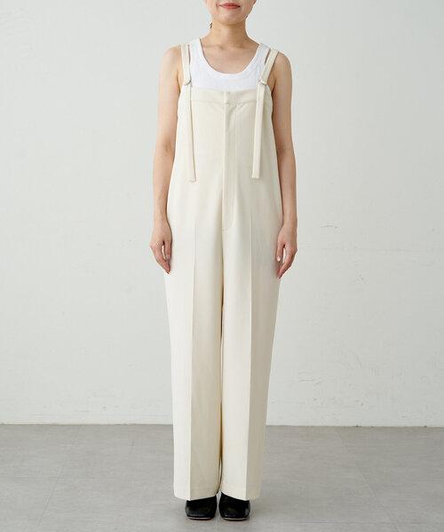 【新品未使用】Loungedress カットジョーゼットオールインワンサロペット パル PAL 【Loungedress】カットジョーゼットオールインワン