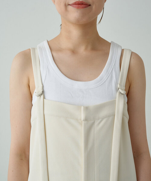 【新品未使用】Loungedress カットジョーゼットオールインワンサロペット パル PAL 【Loungedress】カットジョーゼットオールインワン