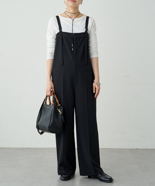 MEER オールインワン　ワンピース ブラウン ワンピース・サロペット｜ERINA ONLINE STORE