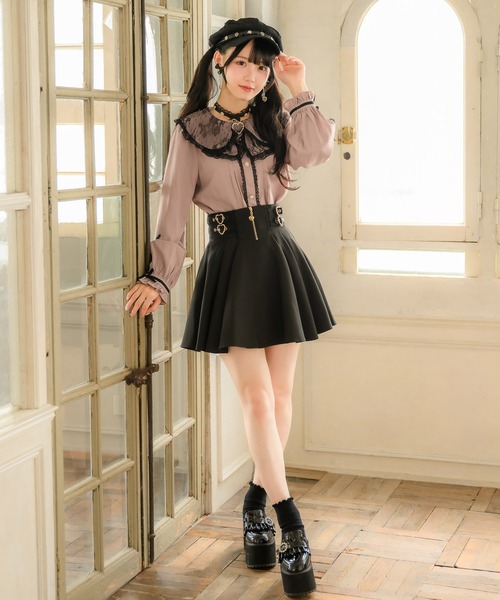 スカート DIYA SKIRT ROJITA スカート ジップデザインサイドバックルスカート