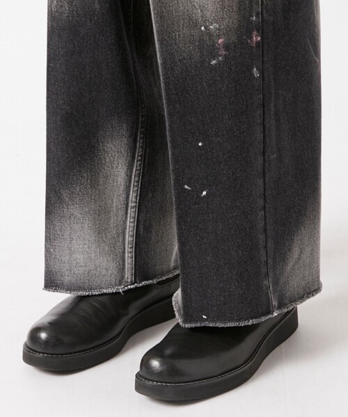 ジーンズ 「saby/サバイ」RIB TUCK BAGGY TYPE2 メンズ レディース