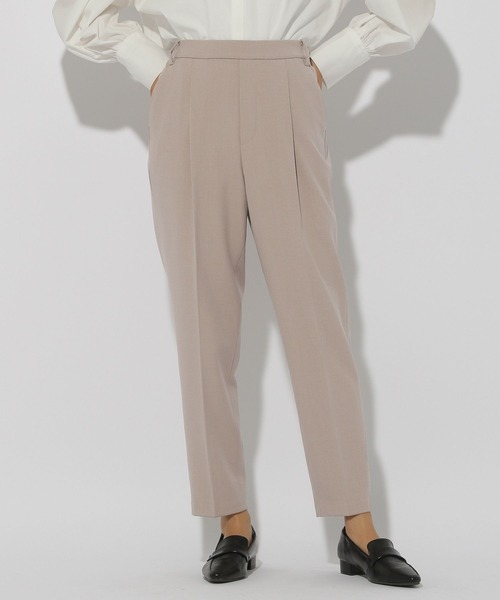 8/25までお取り置き！ Elura｜スリムウォームテーパードパンツ<低身長サイズあり>/133679