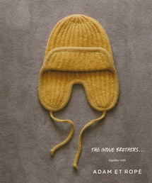 ニット帽 ニットキャップ 「THE INOUE BROTHERS...together with ADAM ET ROPE'」EARMUFF RIB｜ZOZOTOWN Yahoo!店