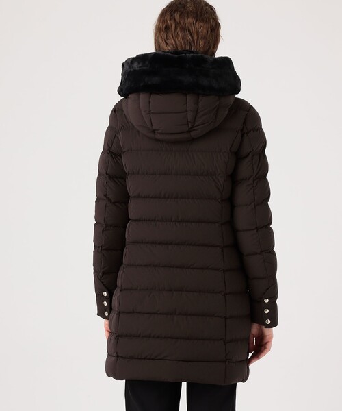CAPEHORN/SANTACRUZ ECOFUR (新品.タグ付)95700円 CAPEHORN ダウンコート ダウンジャケット CAPE HORN SANTACRUZ