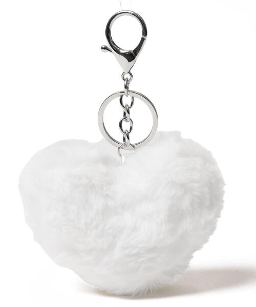 WEGO キーホルダー WEGO/ハートファーキーホルダー : ZOZOTOWN Yahoo