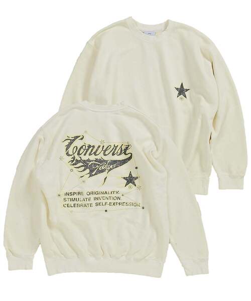 トレーナー スウェット PIGMENT DYE CONSTELLATION SWEAT レディース メンズ