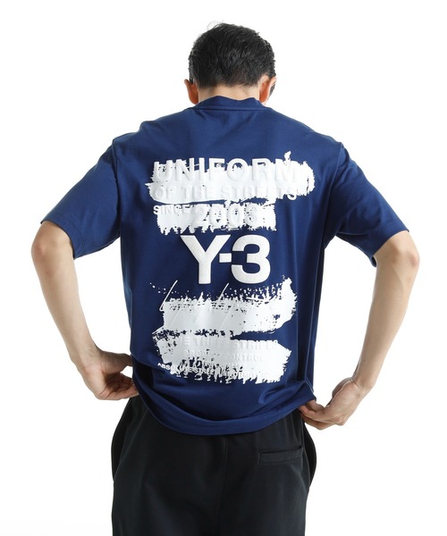 【関税込み】 ☆Y-3☆ GFX グラフィック コットン 半袖Tシャツ 関税込み】 ☆Y-3☆ GFX グラフィック コットン 半袖Tシャツ (Y