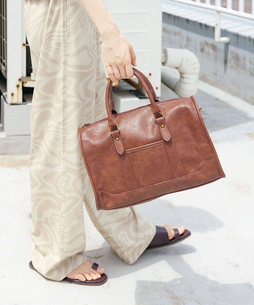 KBF ボストンバッグ ヴィンテージライクボストンBAG レディース