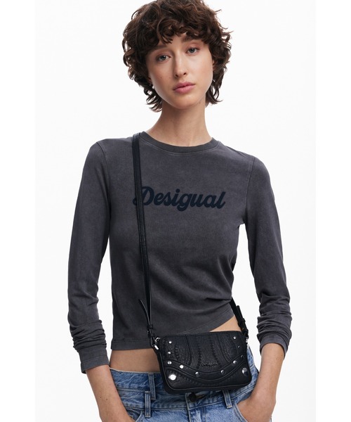 Desigual（デシグアル） 財布 スタッズミニウォレットショルダーバッグ 
