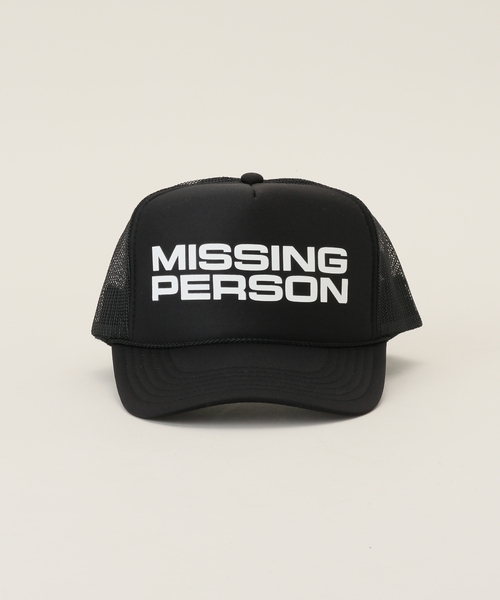 キャップ 帽子 「Ashley Williams」 MISSING PERSON OTTO TRUCK